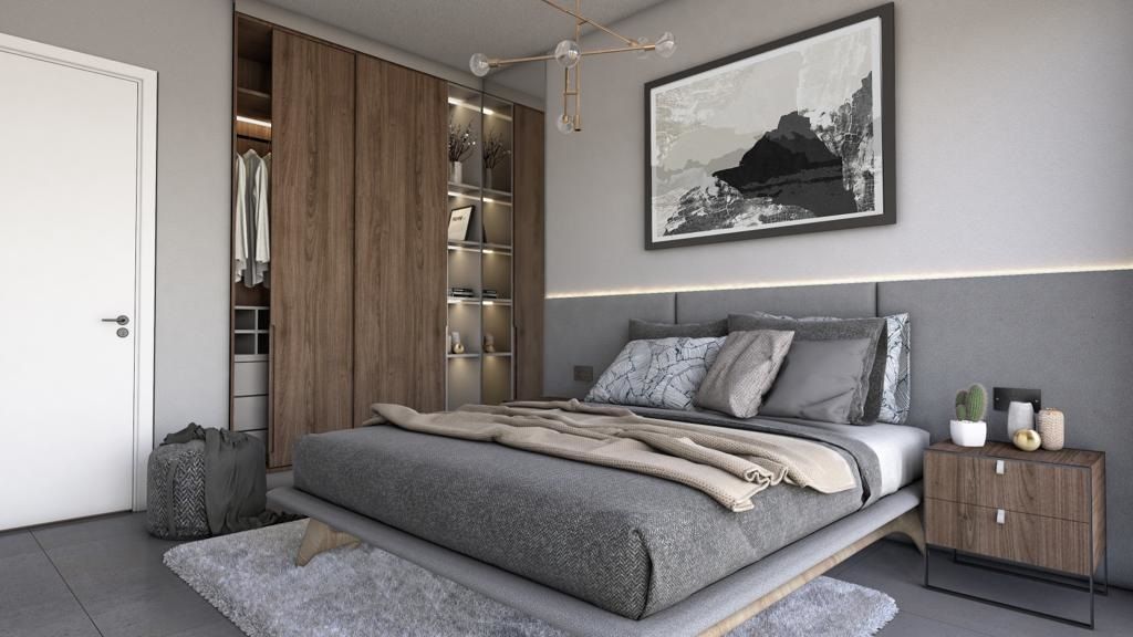 Двухкомнатная квартира 84 м² с террасой 21 м² в центре Фамагусты — фото 19