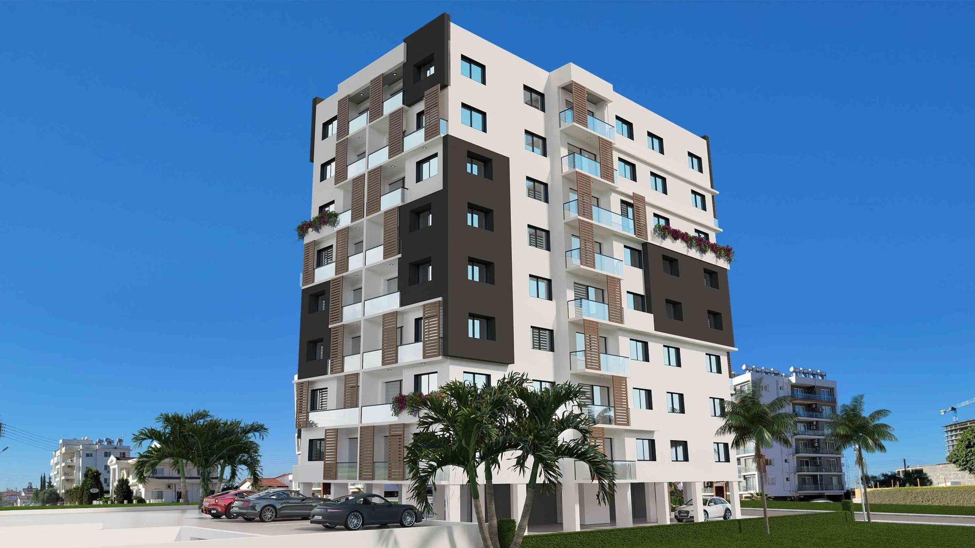 2-комнатные апартаменты 46 м² с балконом 4 м² в Искеле — фото 2