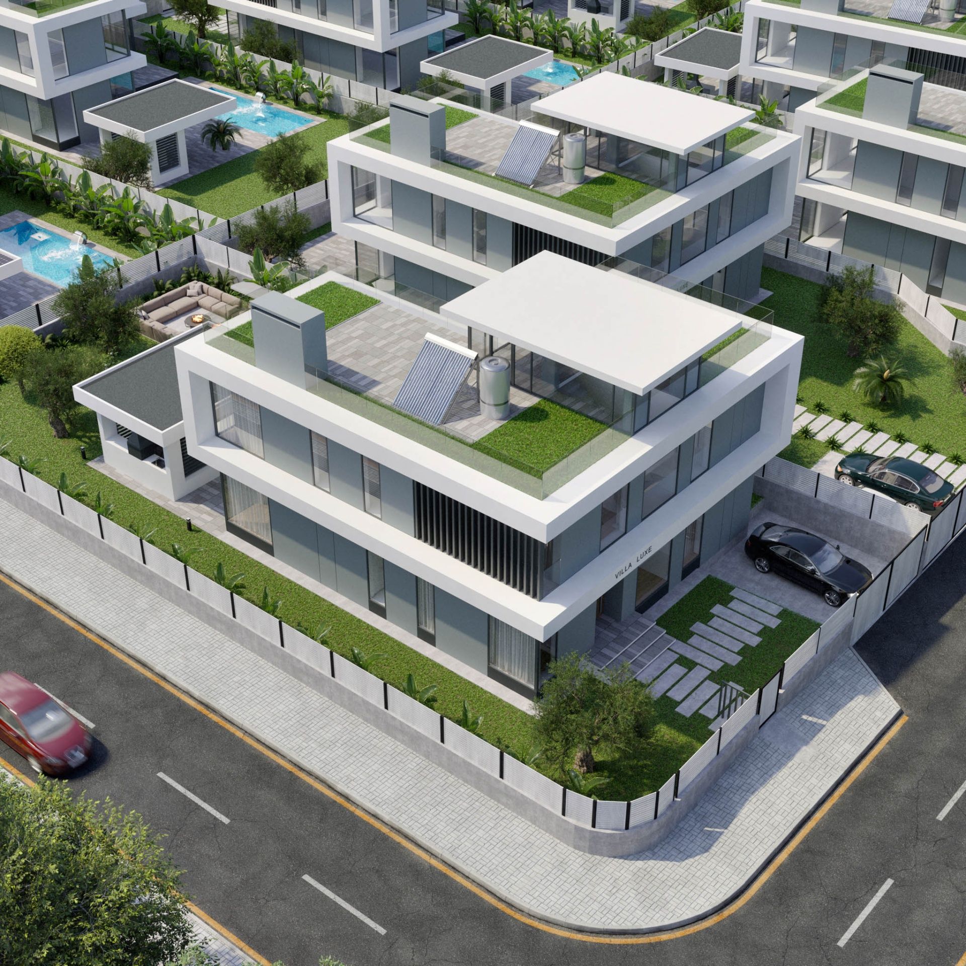 5-комнатная вилла 383 м² с полным дизайн-пакетом и террасой на крыше 139 м² и бассейном  — фото 11