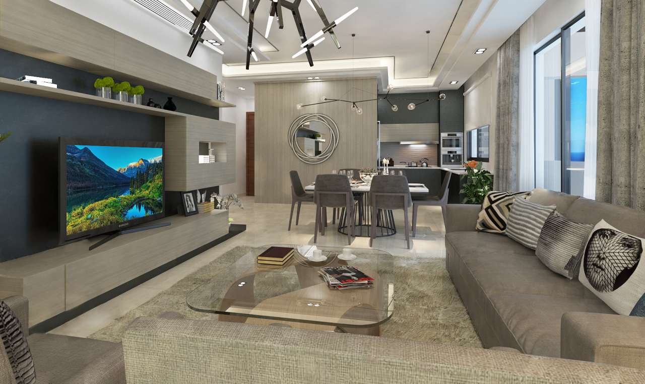 Квартира 2+1 (135 м2 ) c большой террасой (35 м2 ) в центре Кирении — фото 8