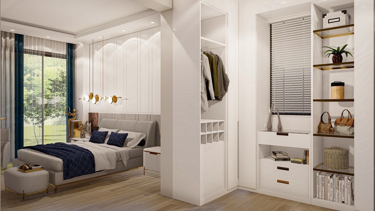 Вилла 4+1 (293 м²) с  собственным участком земли в 1 километре от моря — фото 13