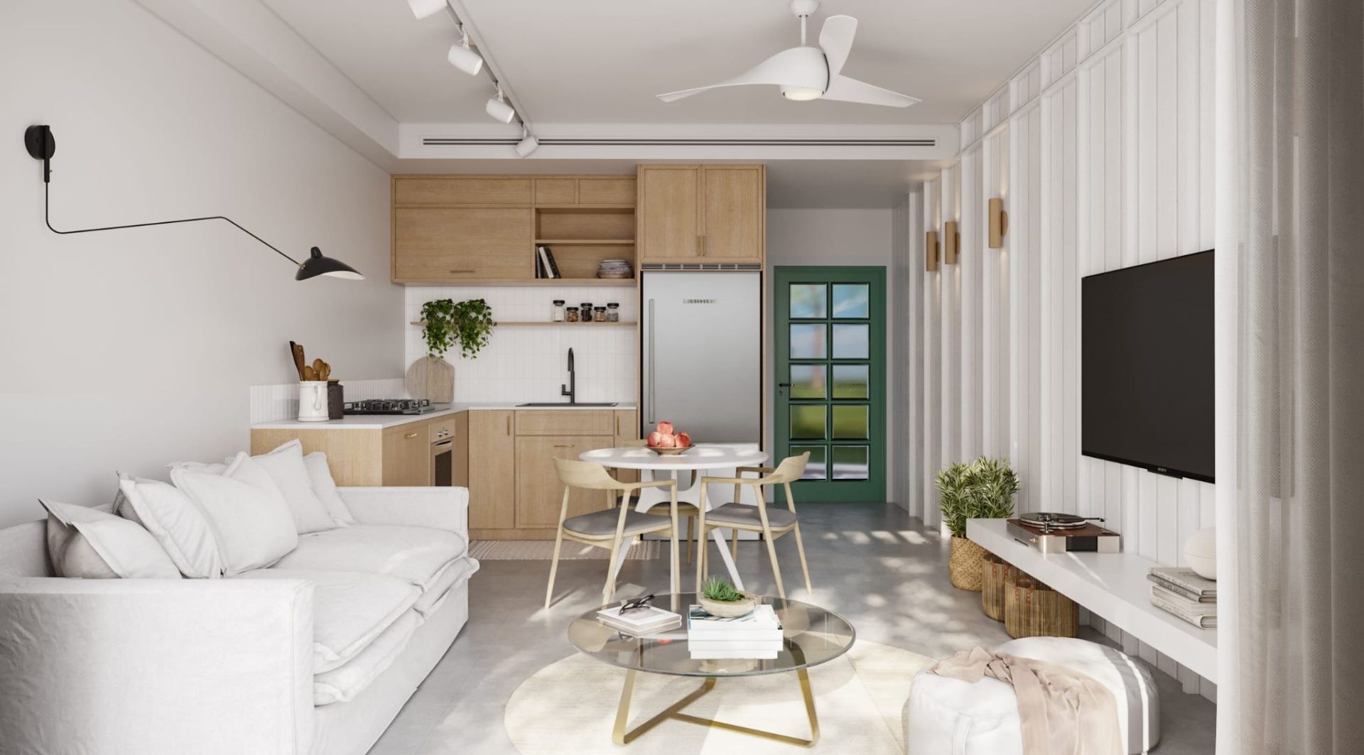 3-комнатные апартаменты 71 м² с террасой 50 м² Penthouse в новом комплексе в Лапте — фото 4