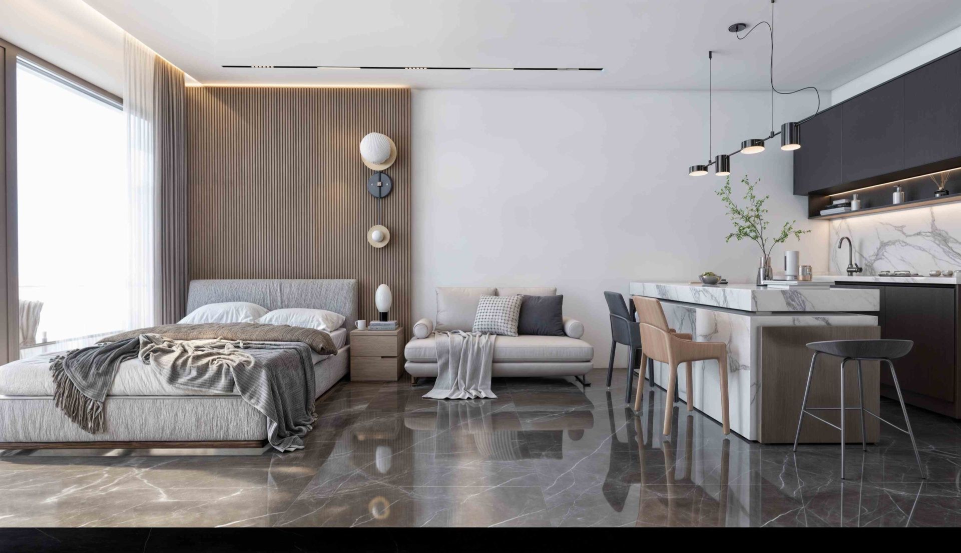 Студия 51 м² с террасой  — фото 8