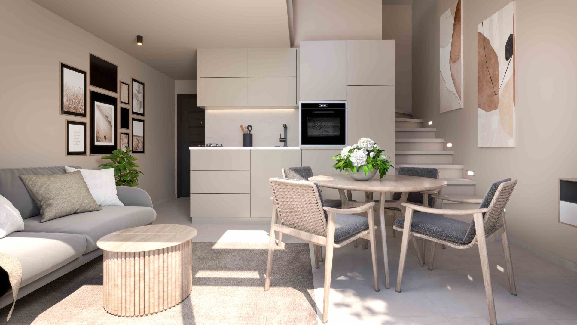 2-комнатный пентхаус loft 87 м² с двумя террасами в комплексе с частным пляжем — фото 2