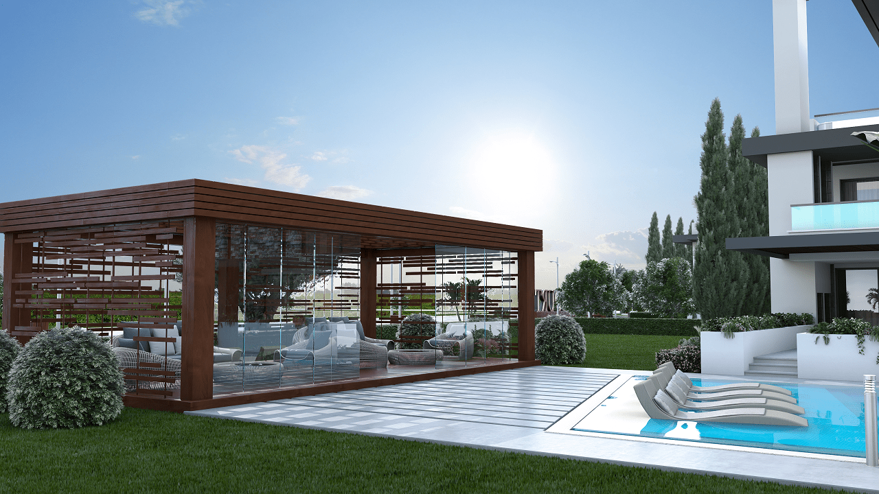 3-комнатные апартаменты 150 м² с большой террасой 45 м² в 5 минутах от пляжа — фото 6