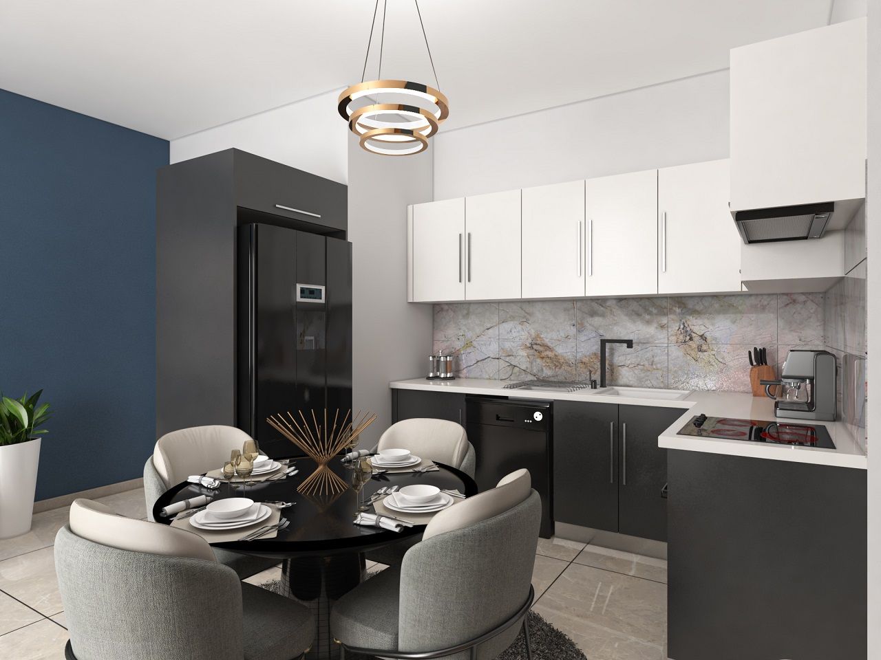 Трехкомнатная квартира 69 м² в новом комплексе в Боазе — фото 25