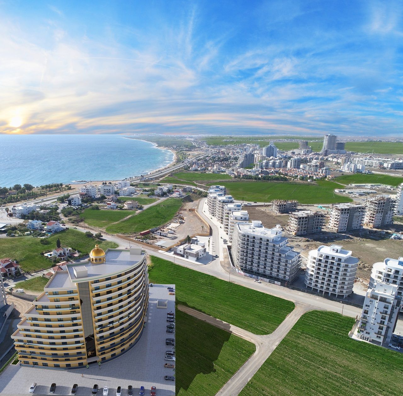 Студия 45 м2 в роскошном комплексе в Искеле  — фото 24