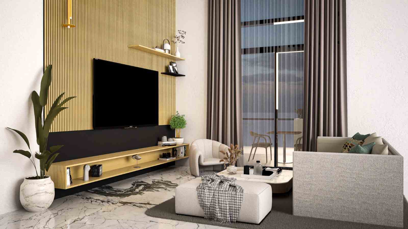 2-комнатные апартаменты 87 м² с террасой 14 м² в курортном комплексе — фото 40