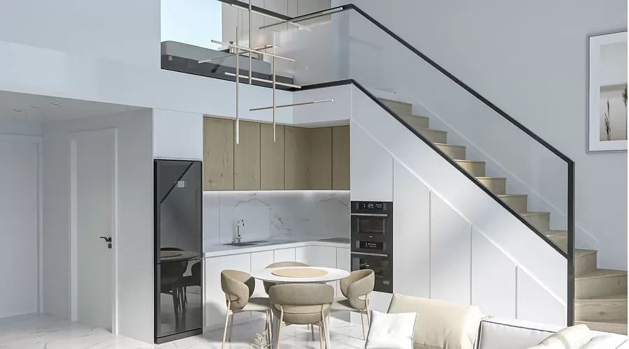 3-комнатный пентхаус loft 86 м² с террасой на крыше 35 м² в 50 метрах от моря! — фото 9