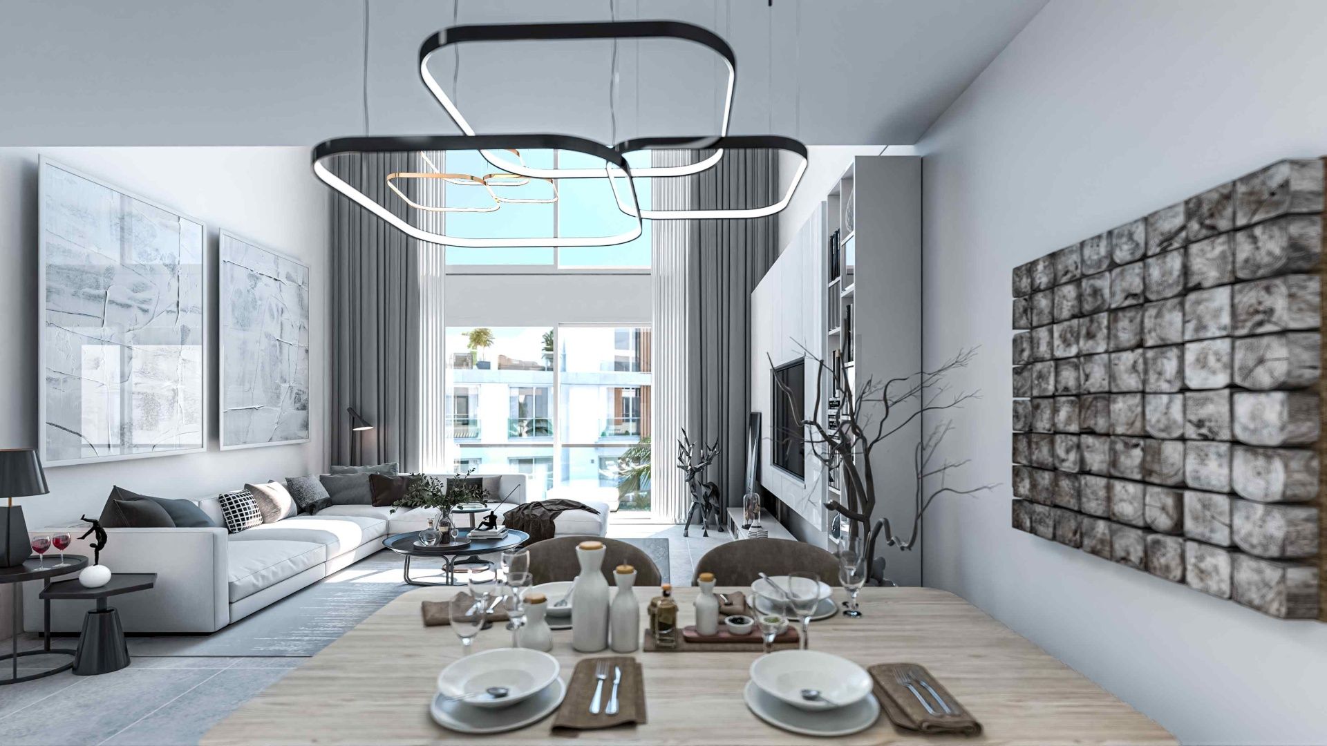 3-комнатные апартаменты loft 125 м² с террасой в Енибогазичи — фото 6