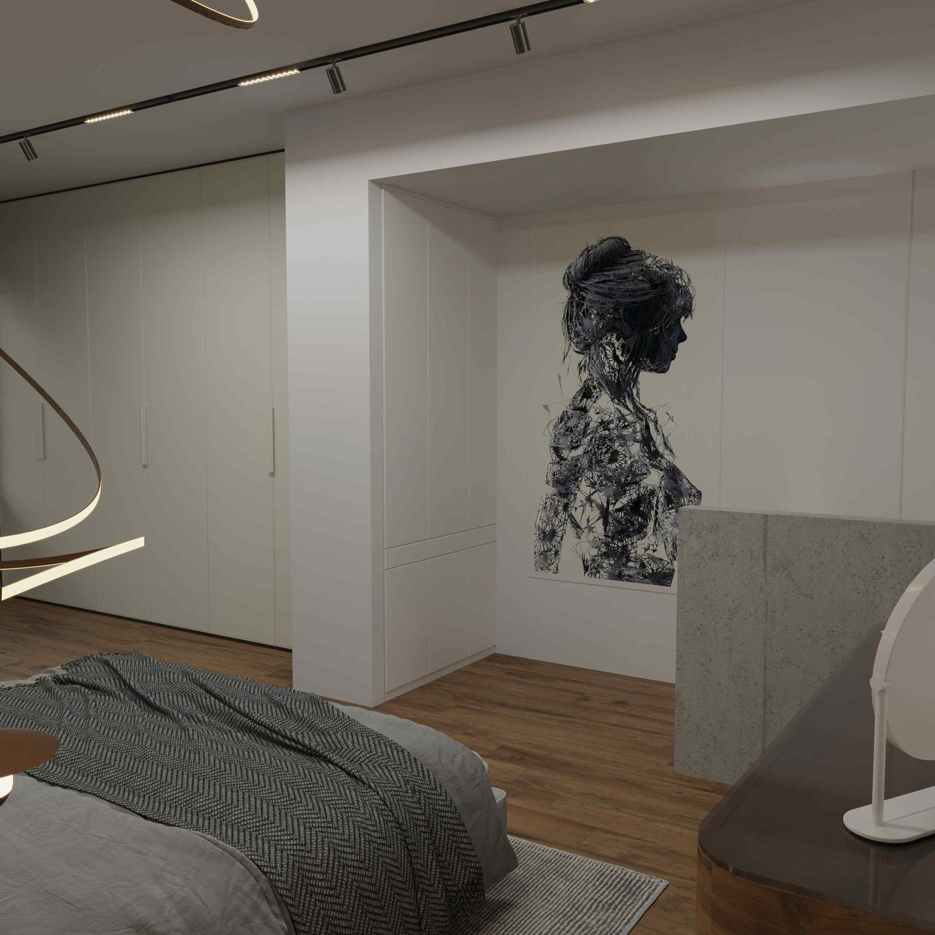 3-комнатный loft пентхаус 142 м² с террасой на крыше 53 м² в новом и современном комплексе в Эсентепе — фото 27