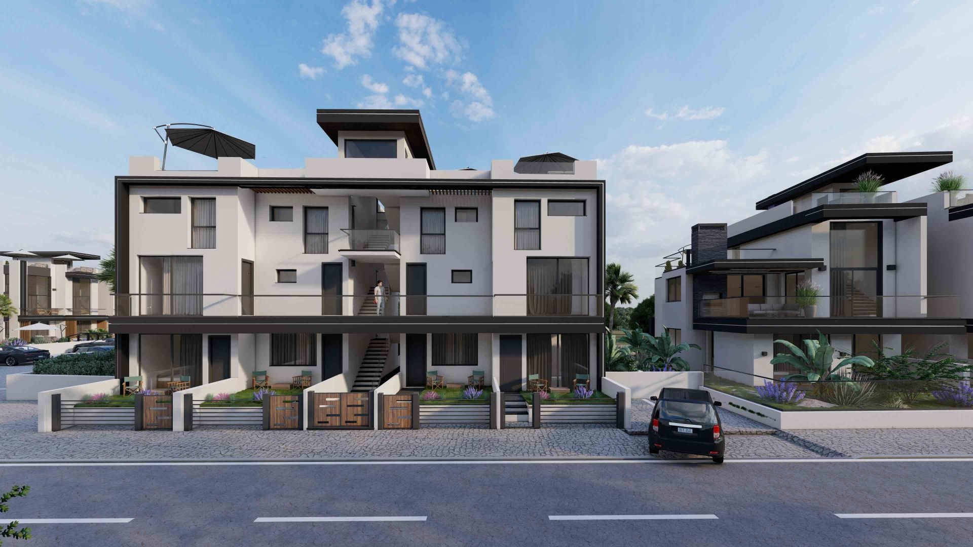 Апартаменты Loft 3+1 (223 м²) с тремя террасами в новом комплексе рядом с морем — фото 4