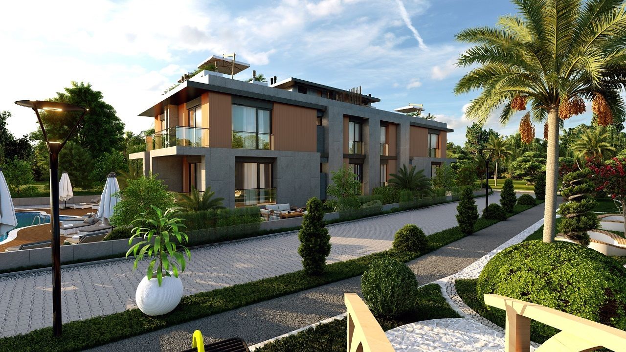 3-комнатные апартаменты 53 м²  в уютном комплексе в Алсанджаке — фото 14