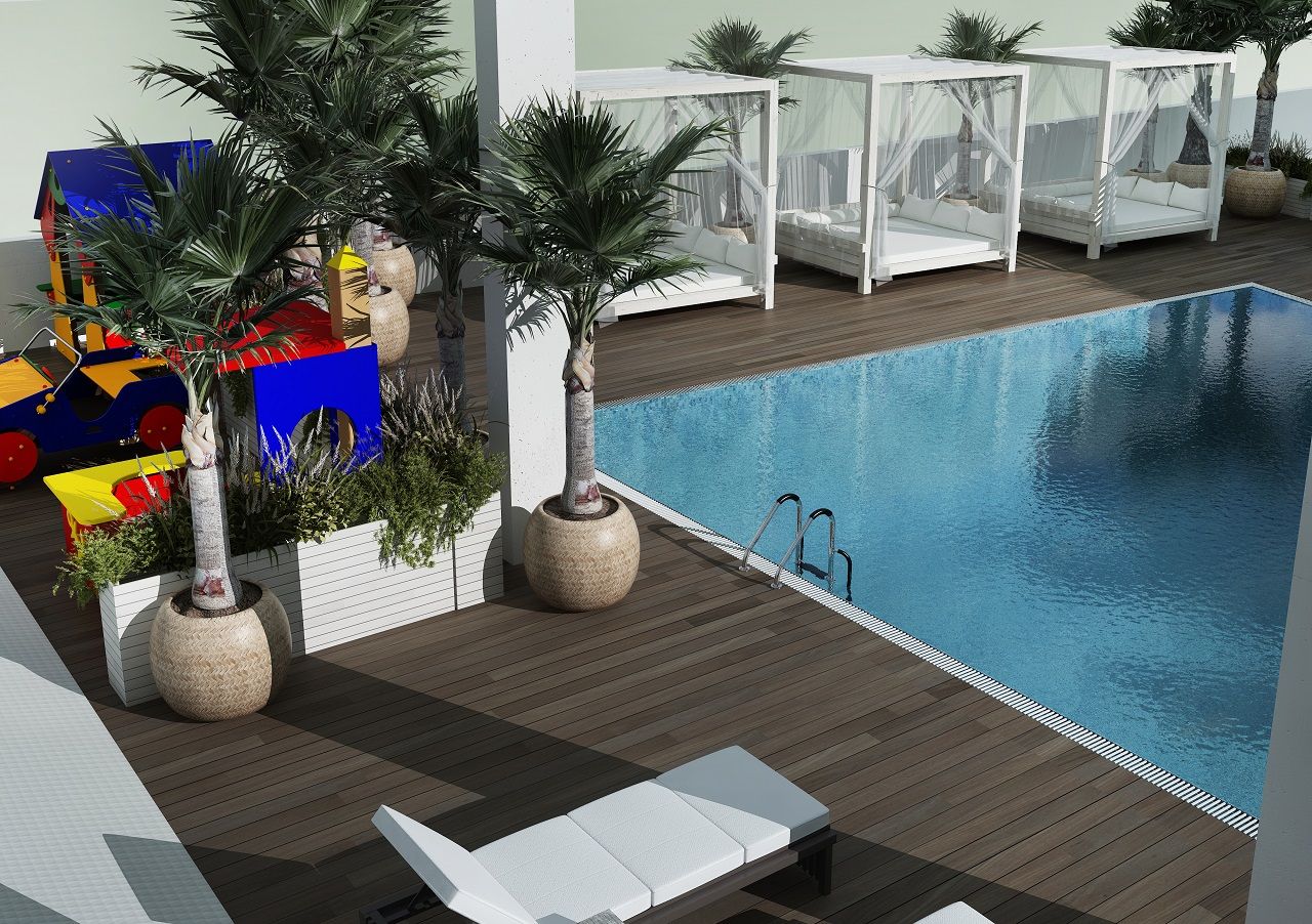 3-комнатные апартаменты 90 м² с садом в новом комплексе в Эсентепе — фото 18