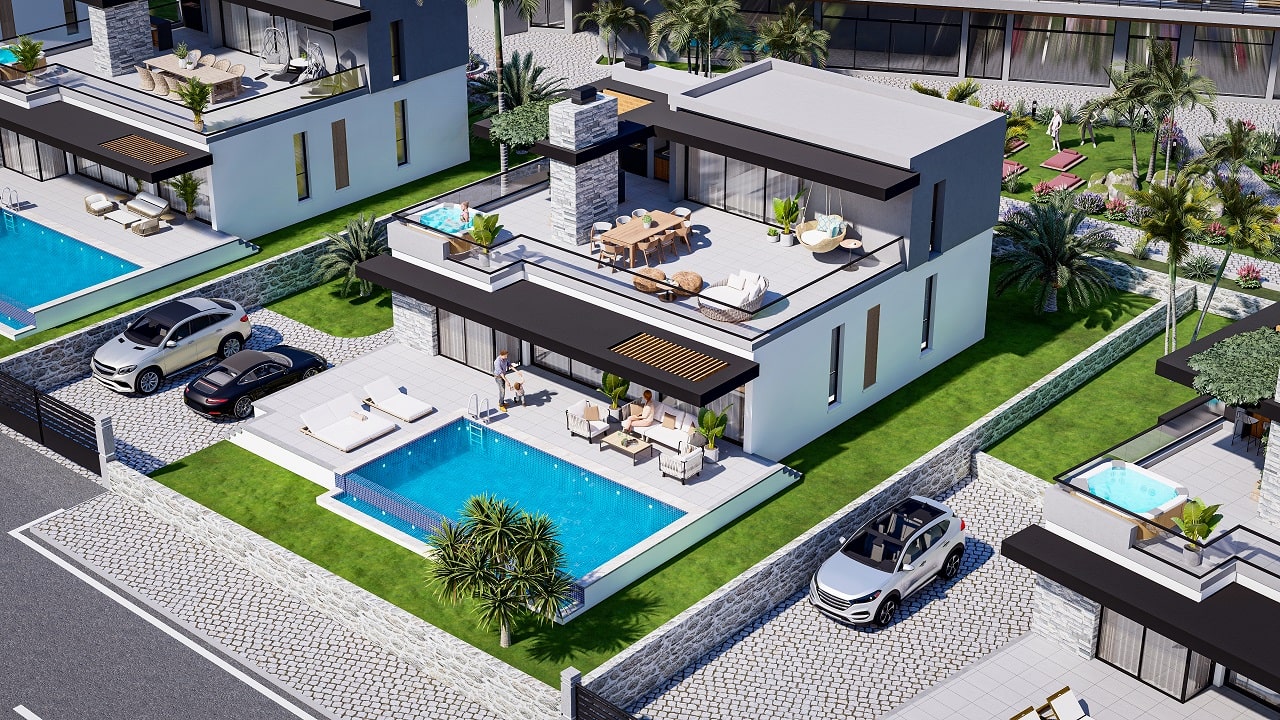 2-комнатные апартаменты 69 м² + 12 м² участка земли в 10 минутах от пляжа — фото 8