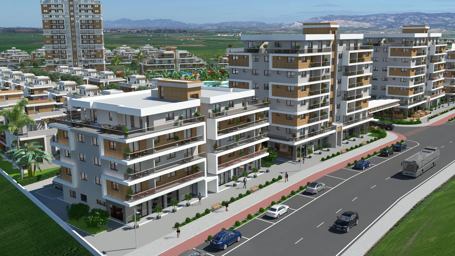 3-комнатный пентхаус 78 м² c террасой 54 м² в 2 минутах от пляжа — фото 22