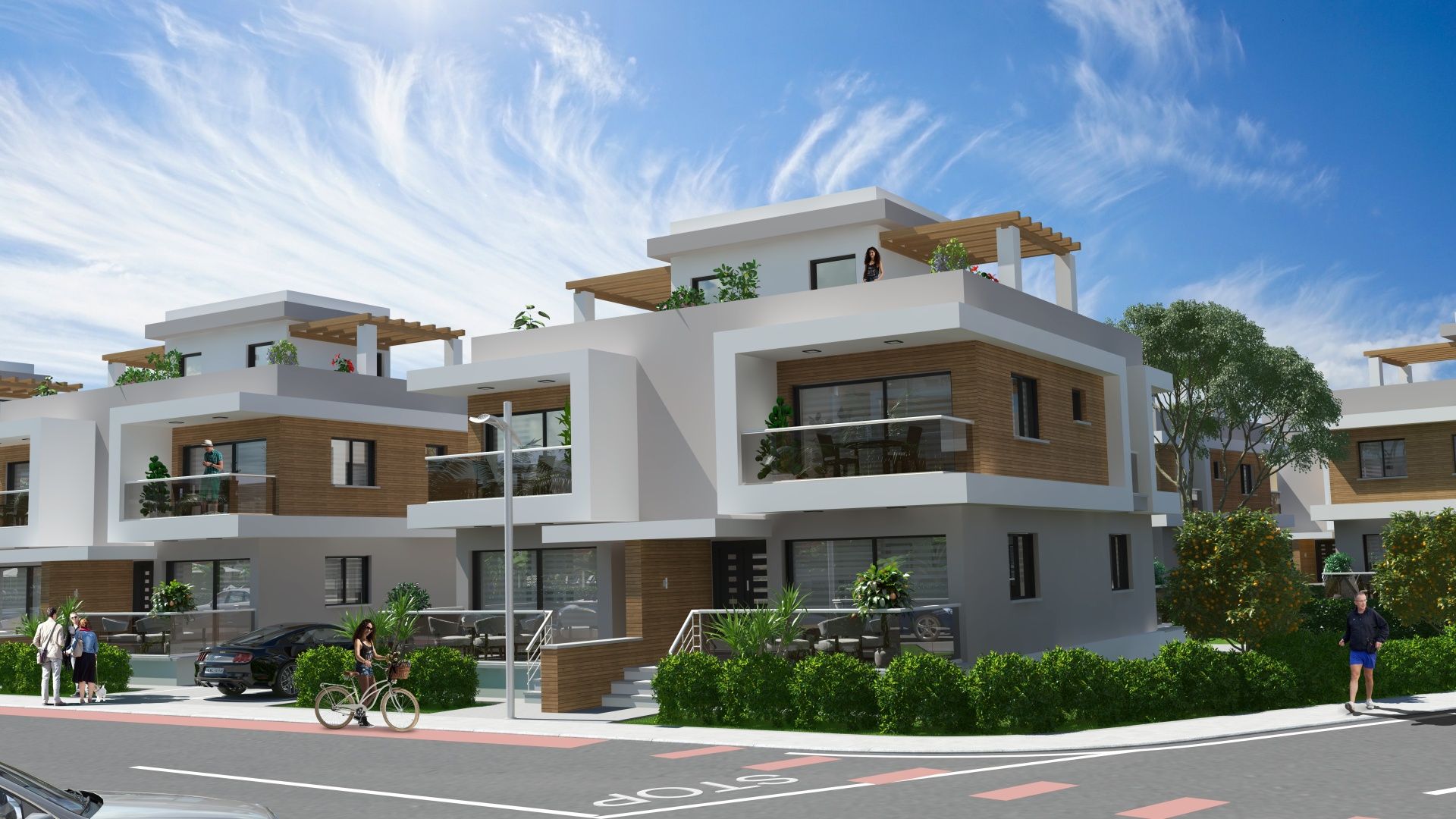 3-комнатный пентхаус 78 м² c террасой 54 м² в 2 минутах от пляжа — фото 46