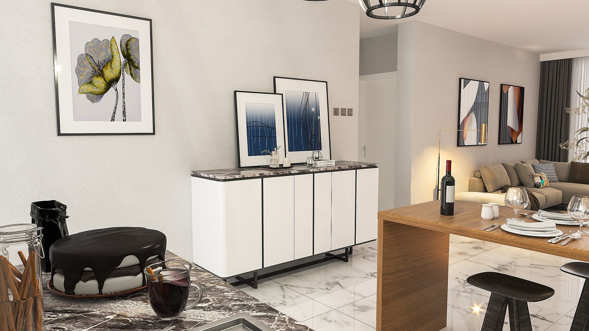 3-комнатные апартаменты 75 м2 в новом комплексе в Боазе — фото 81