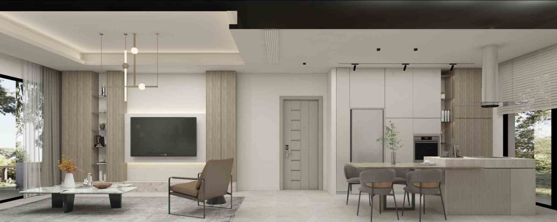 3-комнатные апартаменты 112 м² с террасой 25 м² в комплексе с уникальной инфраструктурой у моря — фото 11