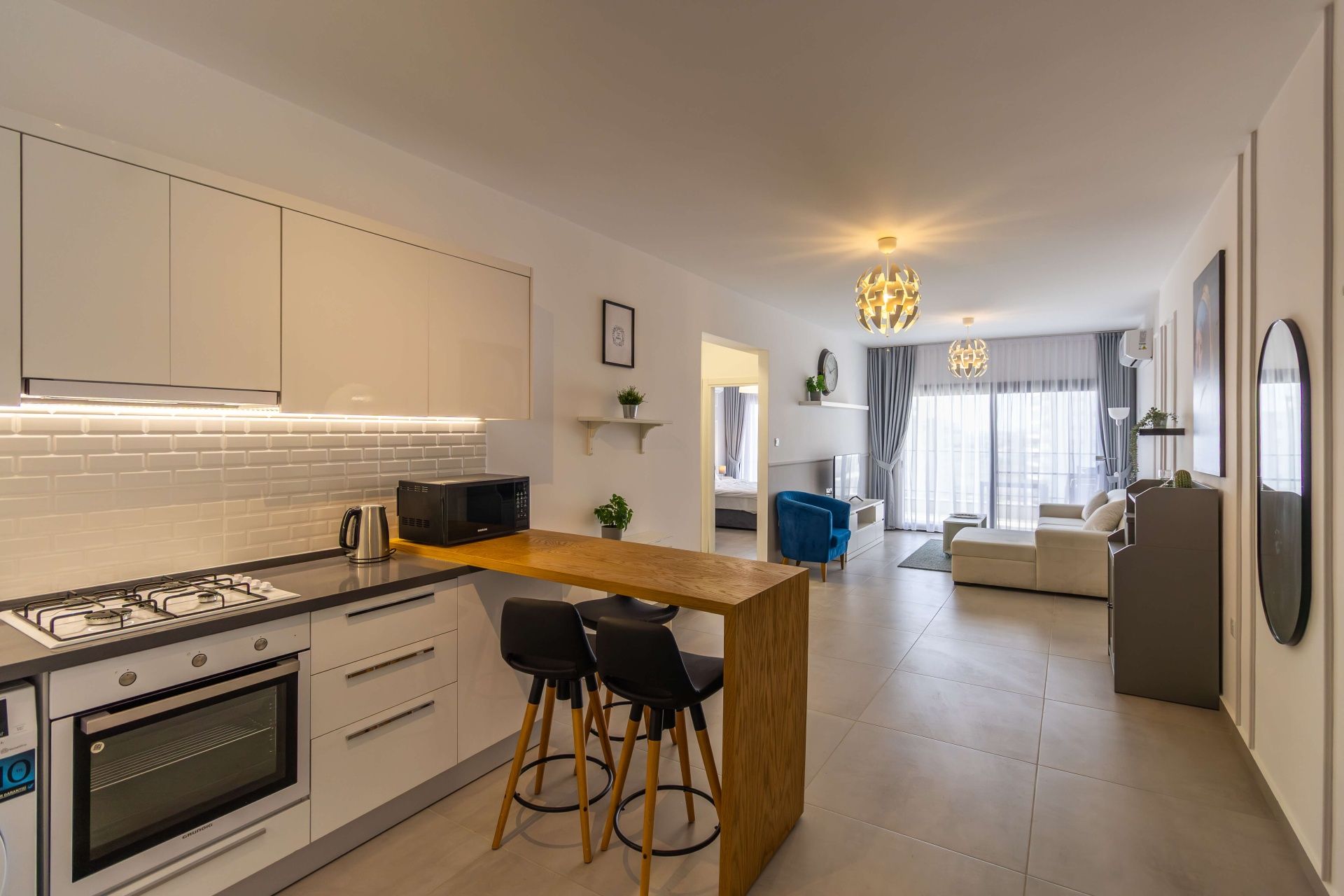 2-комнатные апартаменты 69 м² с террасой 13 м² в СПА комплексе — фото 9