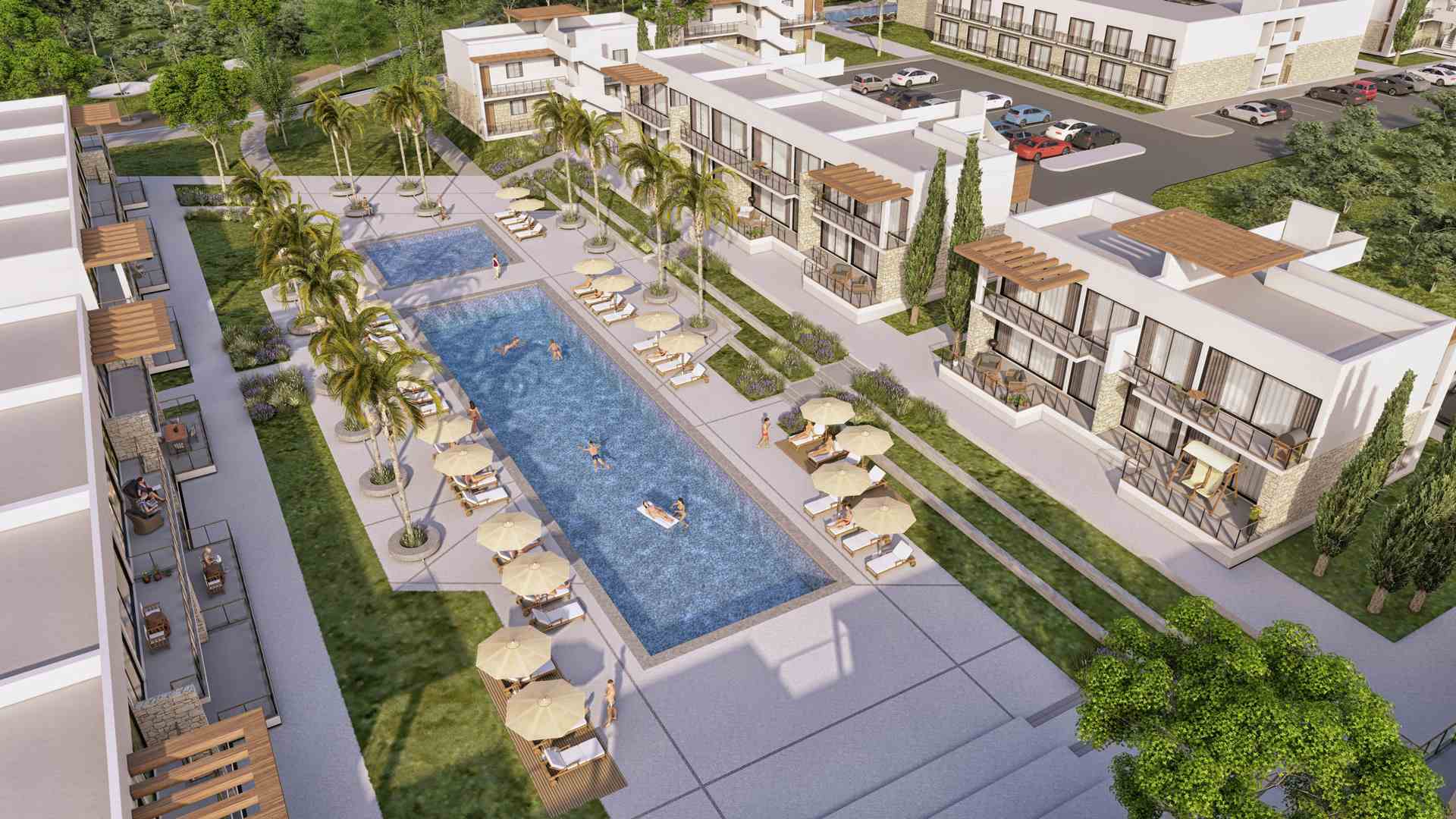 2-комнатные апартаменты 97 м² с террасой 31 м² в комплексе с уникальной инфраструктурой у моря — фото 11