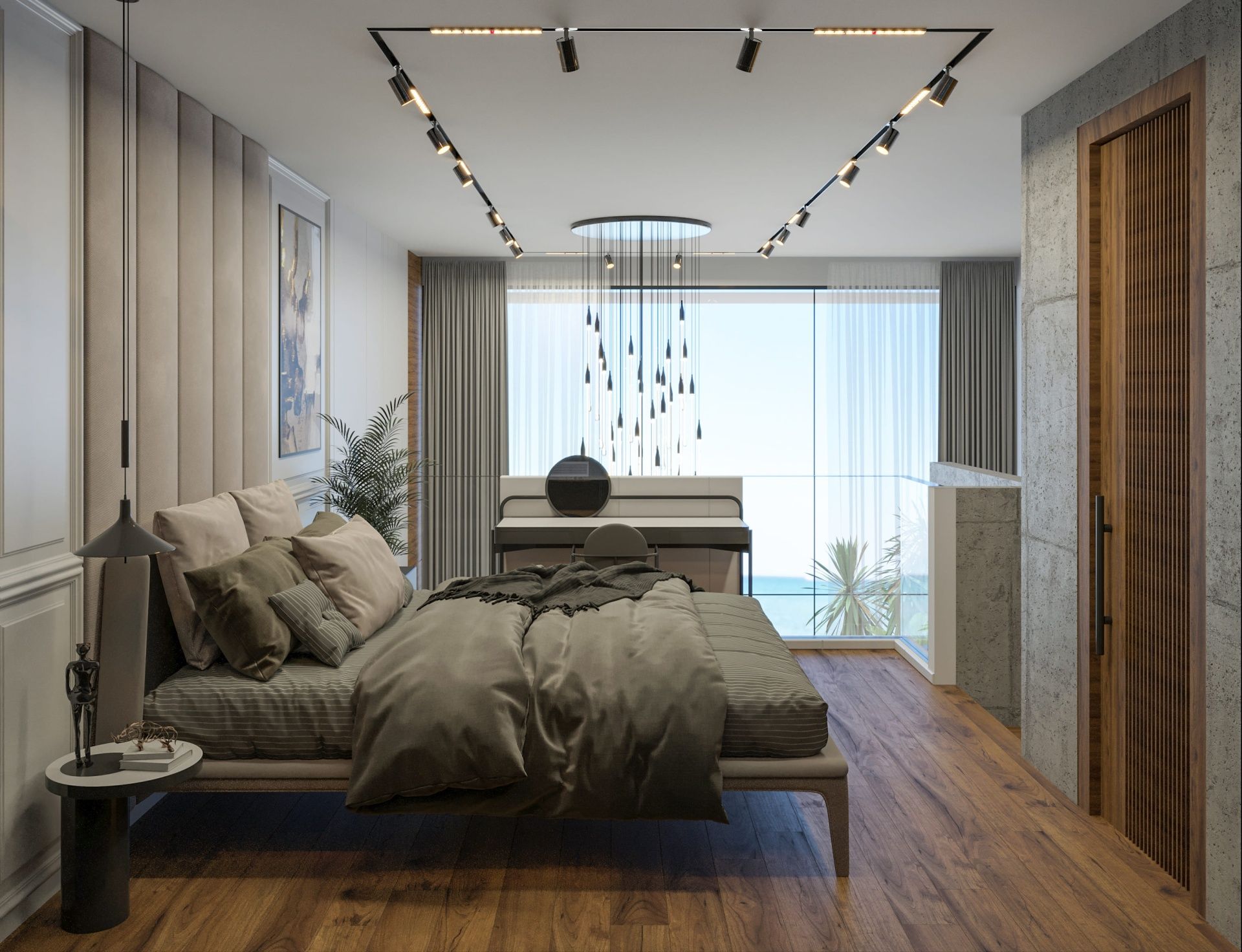 2-комнатные апартаменты loft 63м2 возле моря — фото 37