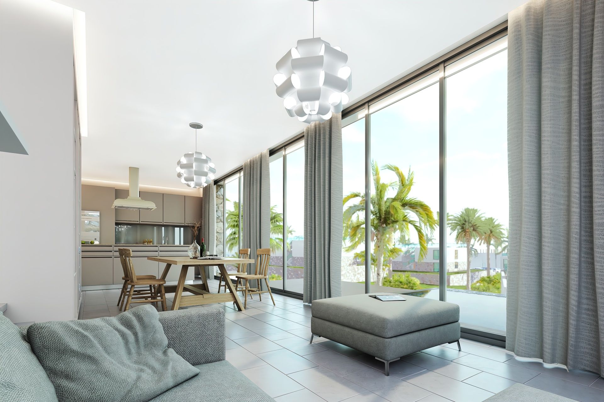 4-комнатное бунгало 130 м² с садом и террасой на крыше 80 м² в Татлысу — фото 19
