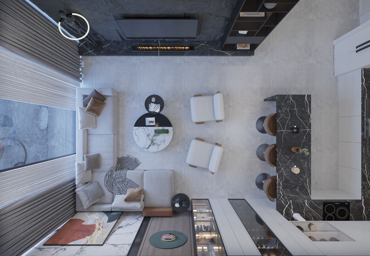 Квартира 3+1 (130 м2) в роскошном комплексе в Искеле — фото 29
