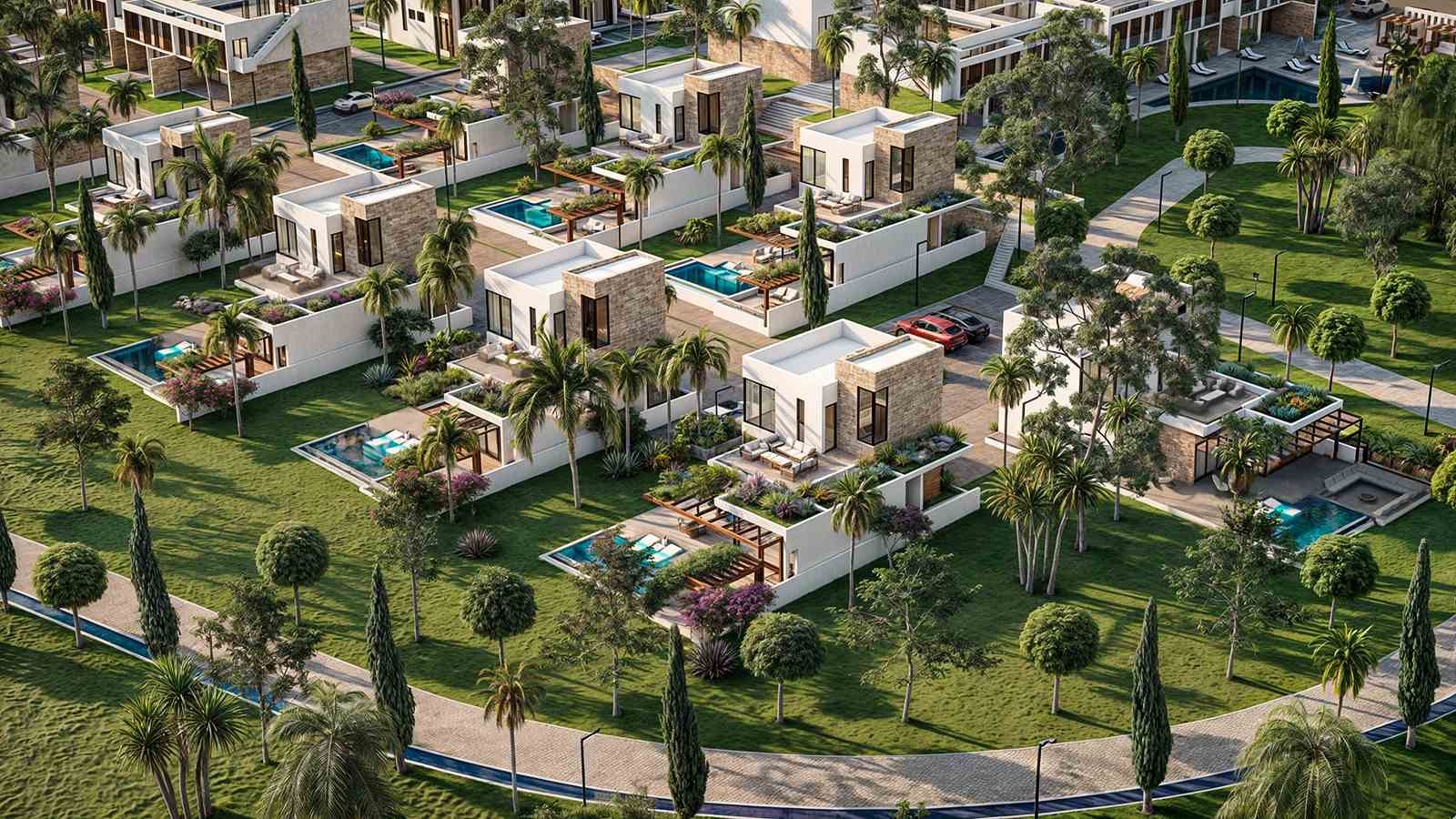 2-комнатные апартаменты 97 м² с террасой 31 м² в комплексе с уникальной инфраструктурой у моря — фото 41