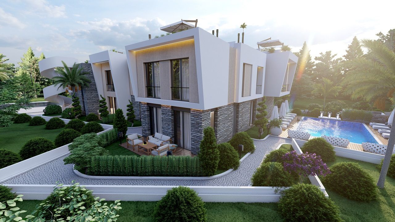 4-комнатный 93 м² с просторной террасой 16.6 м² в Алсанджаке — фото 8