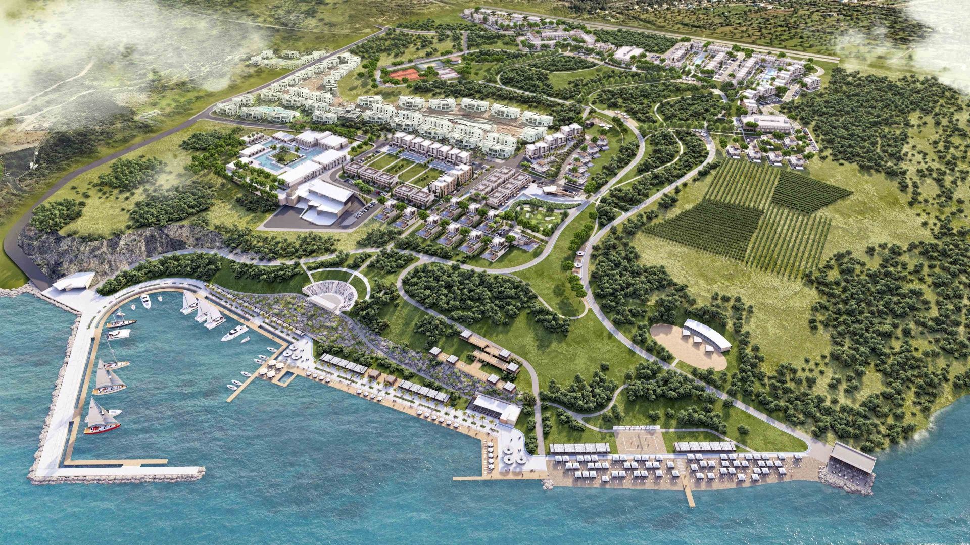 Студия 41 м² в комплексе с уникальной инфраструктурой у моря — фото 34