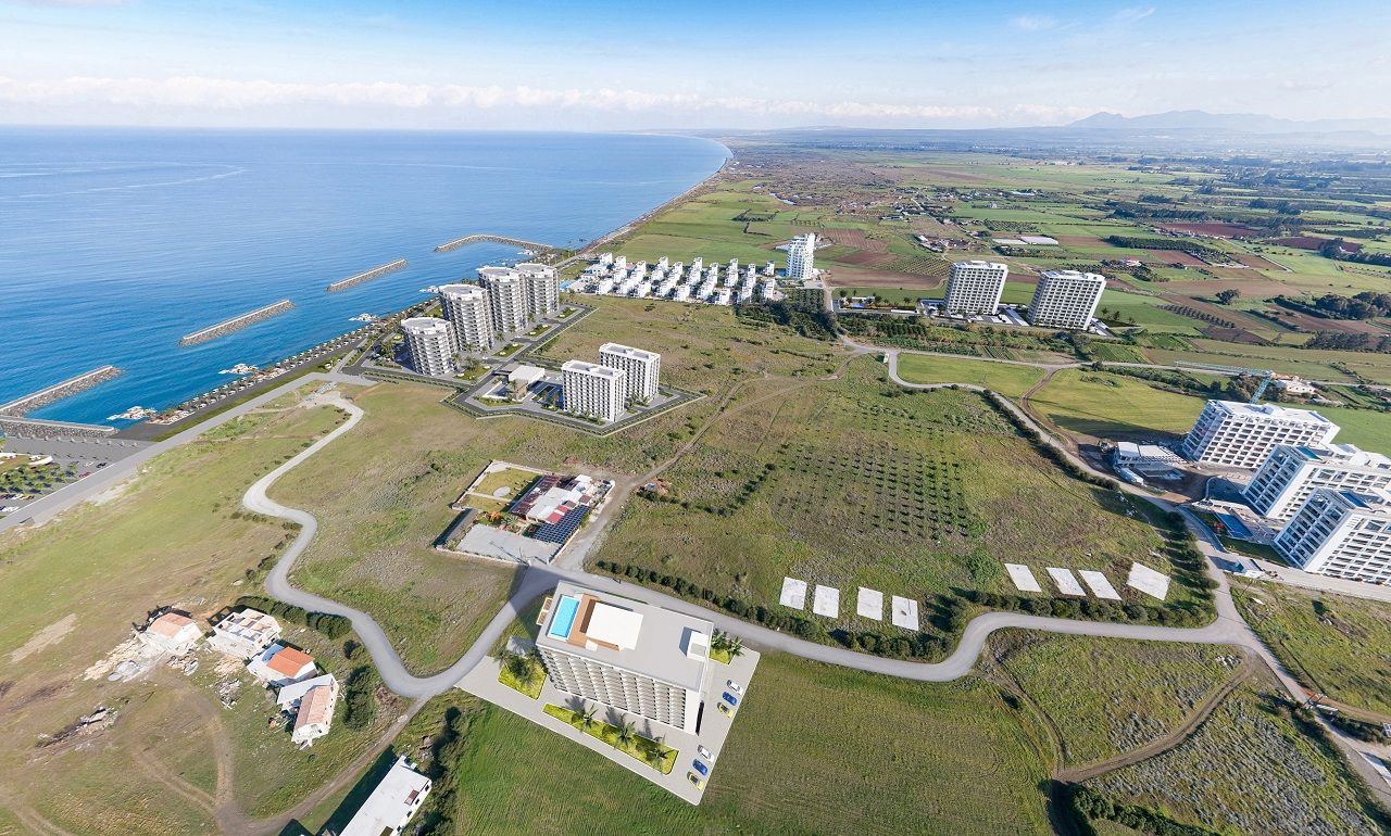 Двухкомнатная квартира 59  м² в новом комплексе в Гюзельюрте — фото 10