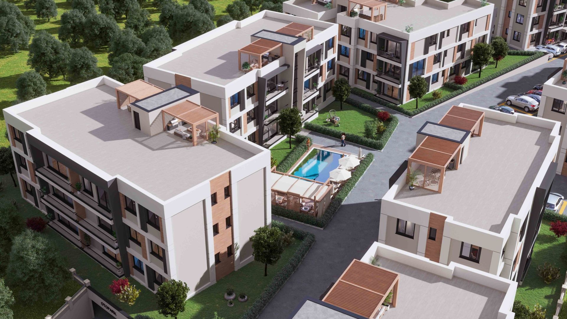 4-комнатные апартаменты 120 м² с террасой на крыше  — фото 38