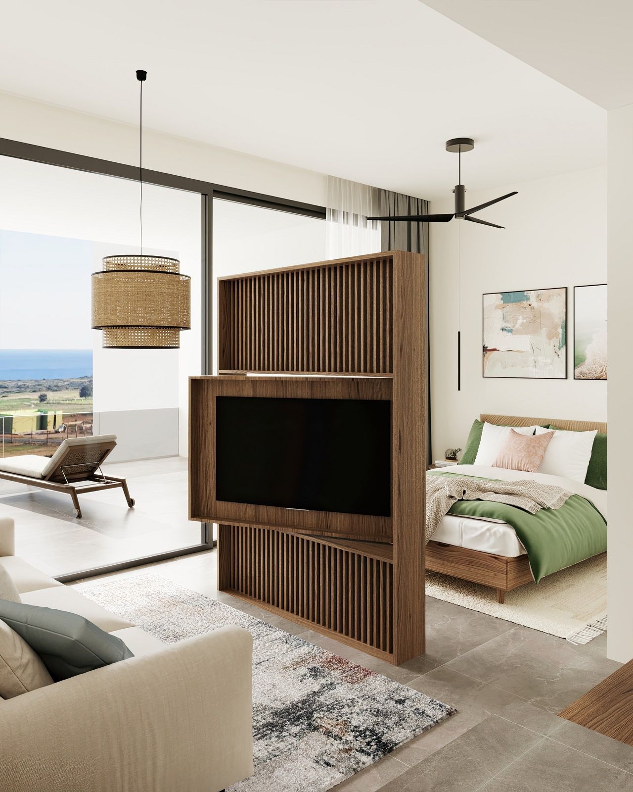 Студия 37 м² с террасой 8 м² в роскошном  новом комплексе — фото 23