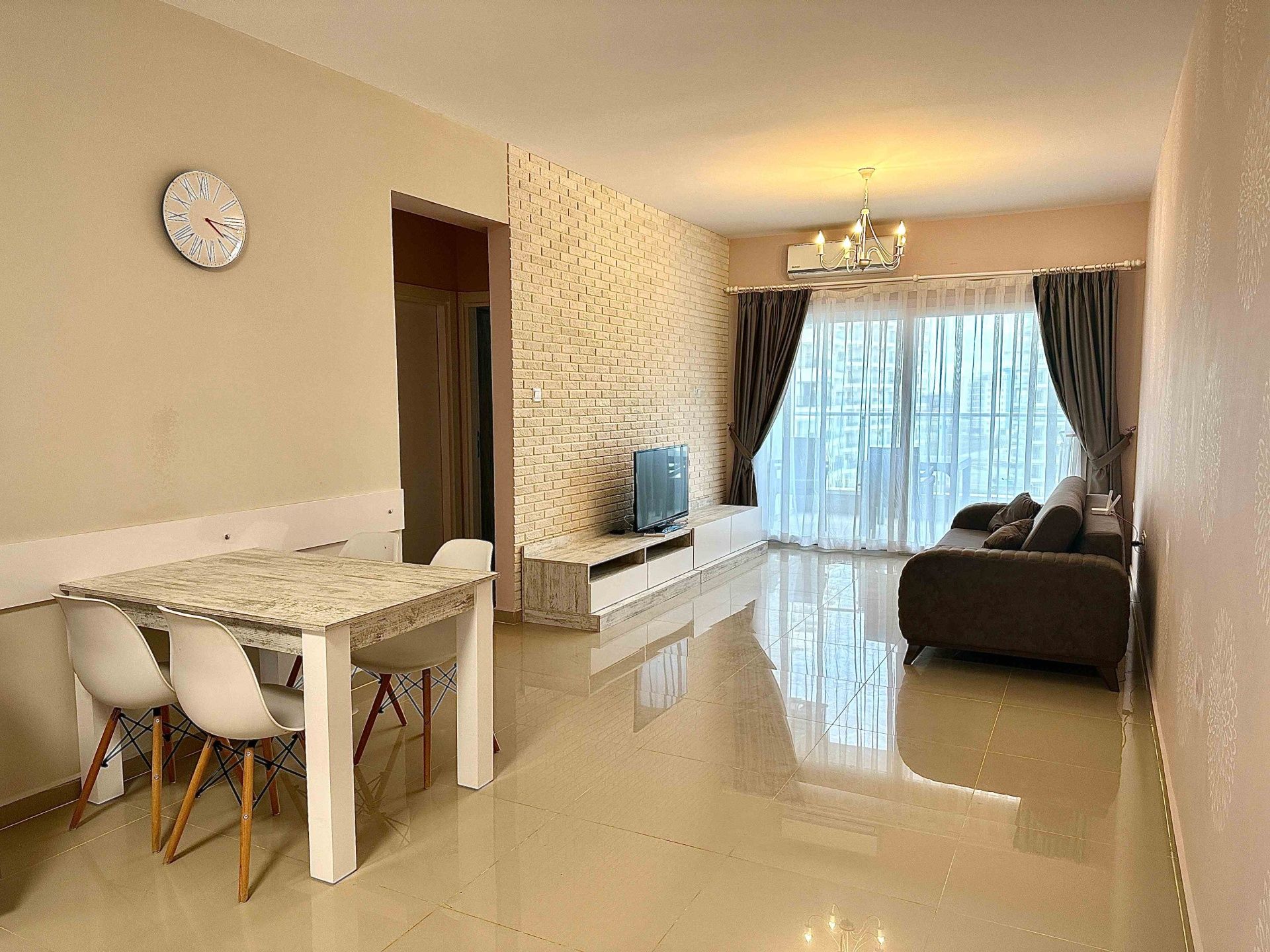 2-комнатные апартаменты 65м2 с балконом 8м2 в курортном комплексе — фото 11