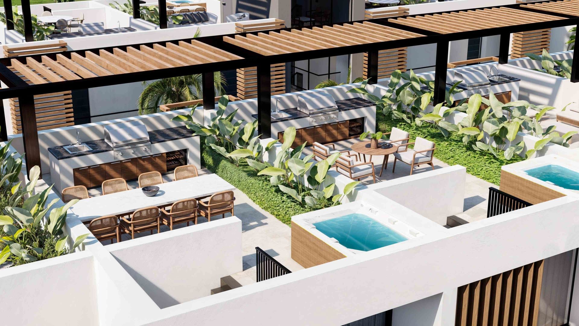 Студия penthouse 50м2 с террасой на крыше 45м2 — фото 39