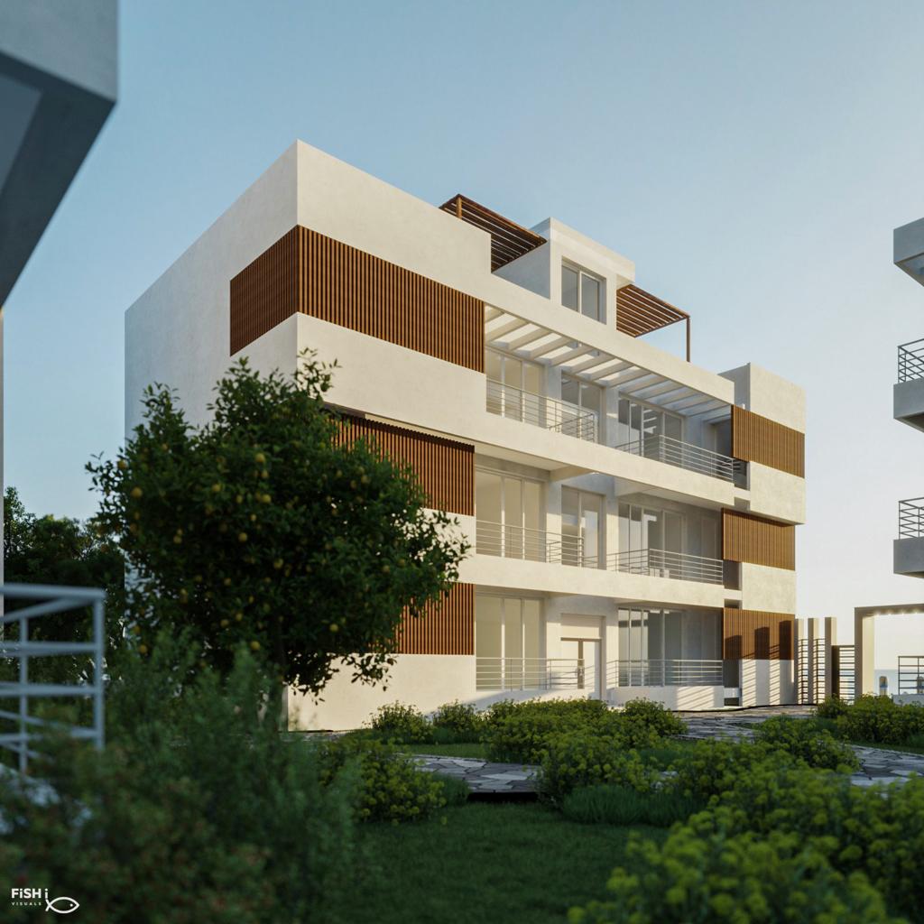 4-комнатная квартира 120 м² с приватной террасой 90 м² и частным садом 35 м² с видом на море и горы — фото 7