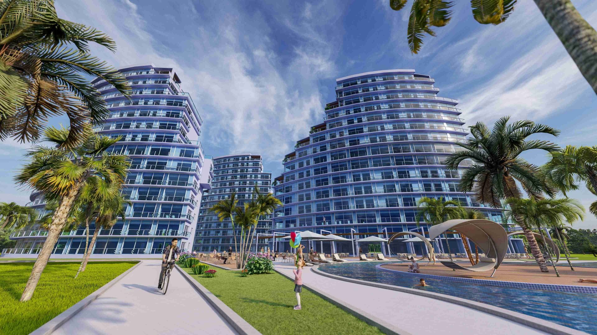Студия 48 м² с балконом 6 м² — фото 18