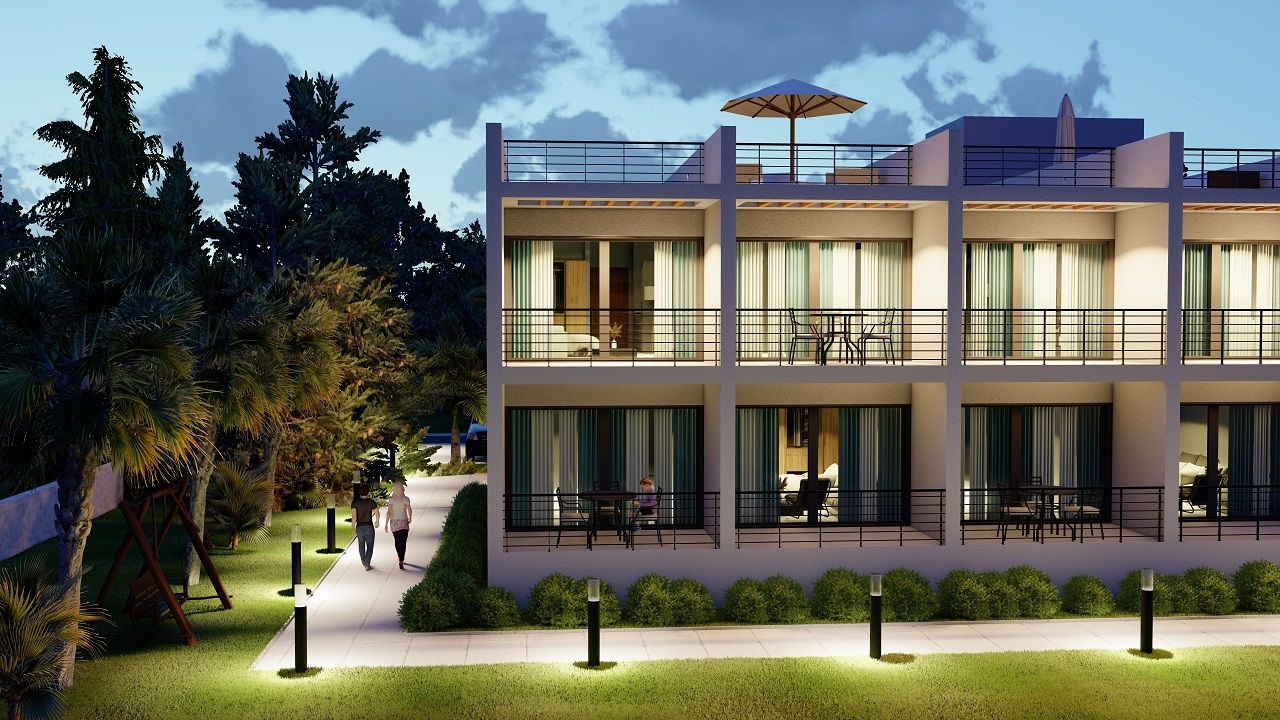 Трехкомнатная квартира Penthouse 135 м2 в красивом комплексе в 500 метрах от моря — фото 28