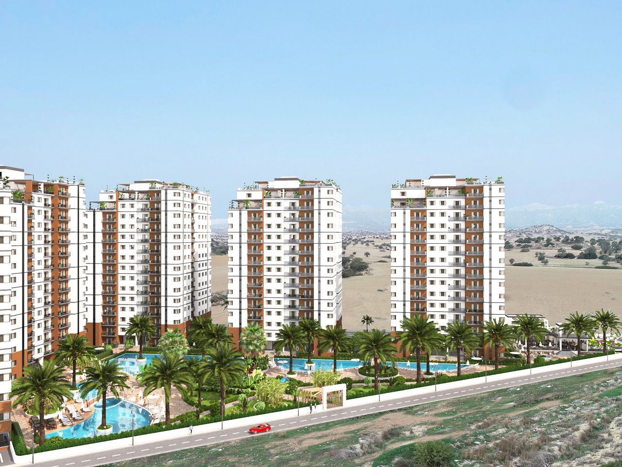 Трехкомнатная квартира 69 м² в новом комплексе в Боазе — фото 3