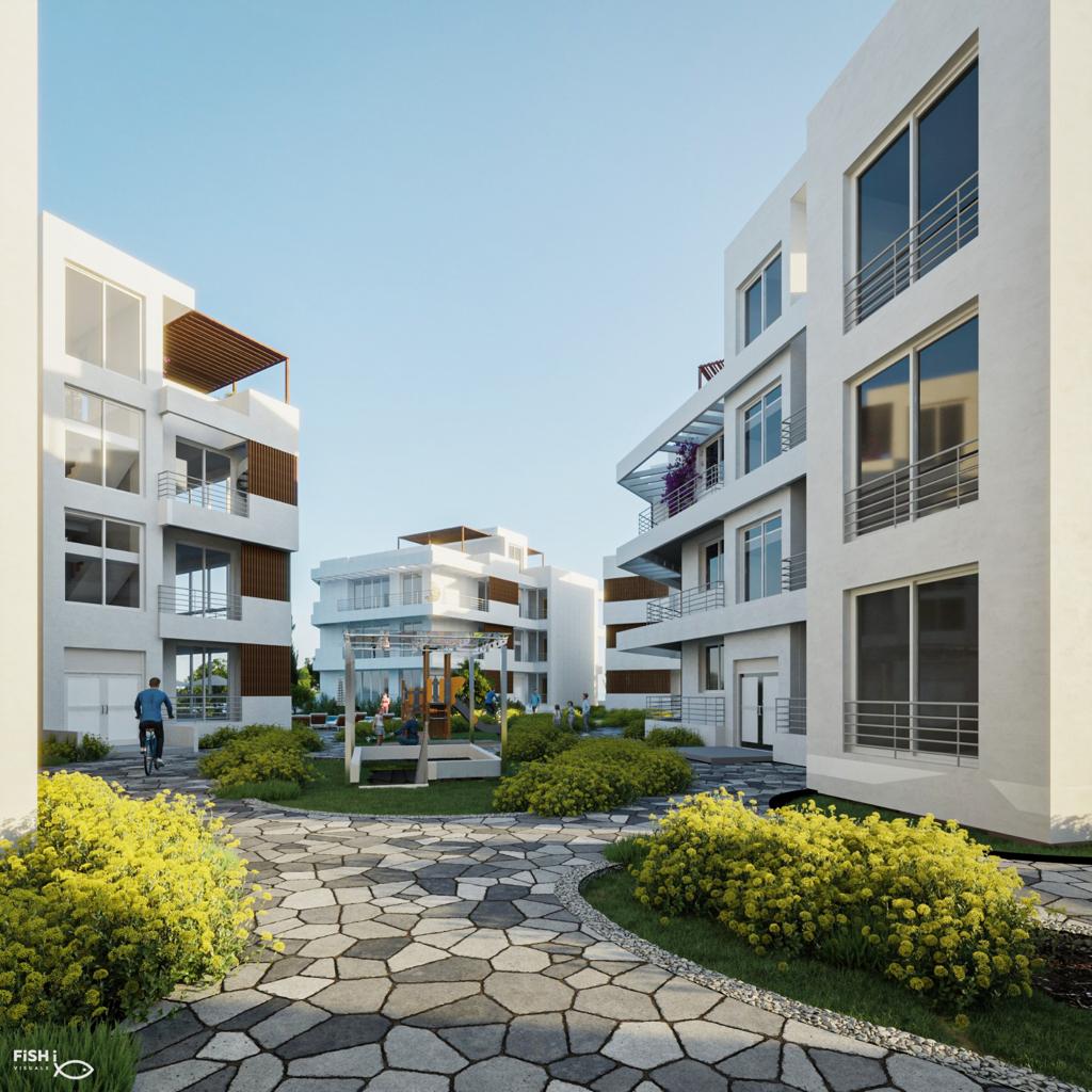 3-комнатная квартира 95 м² с садом 90 м² и видом на море и горы — фото 10