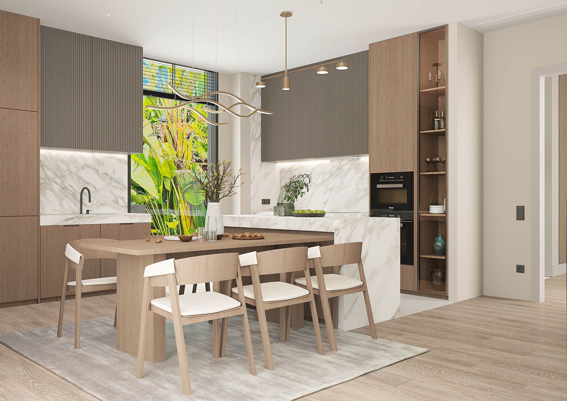 5-комнатная вилла 383 м² с полным дизайн-пакетом и террасой на крыше 139 м² и бассейном  — фото 19