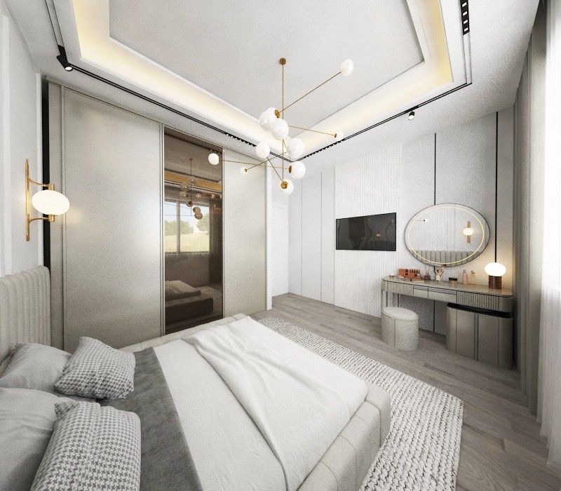 3-комнатные апартаменты loft 73м2 с балконом 9м2 в Эсентепе  — фото 42