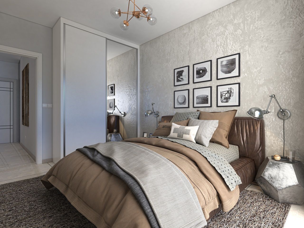 Двухкомнатная квартира 45м² в новом комплексе в Боазе — фото 20