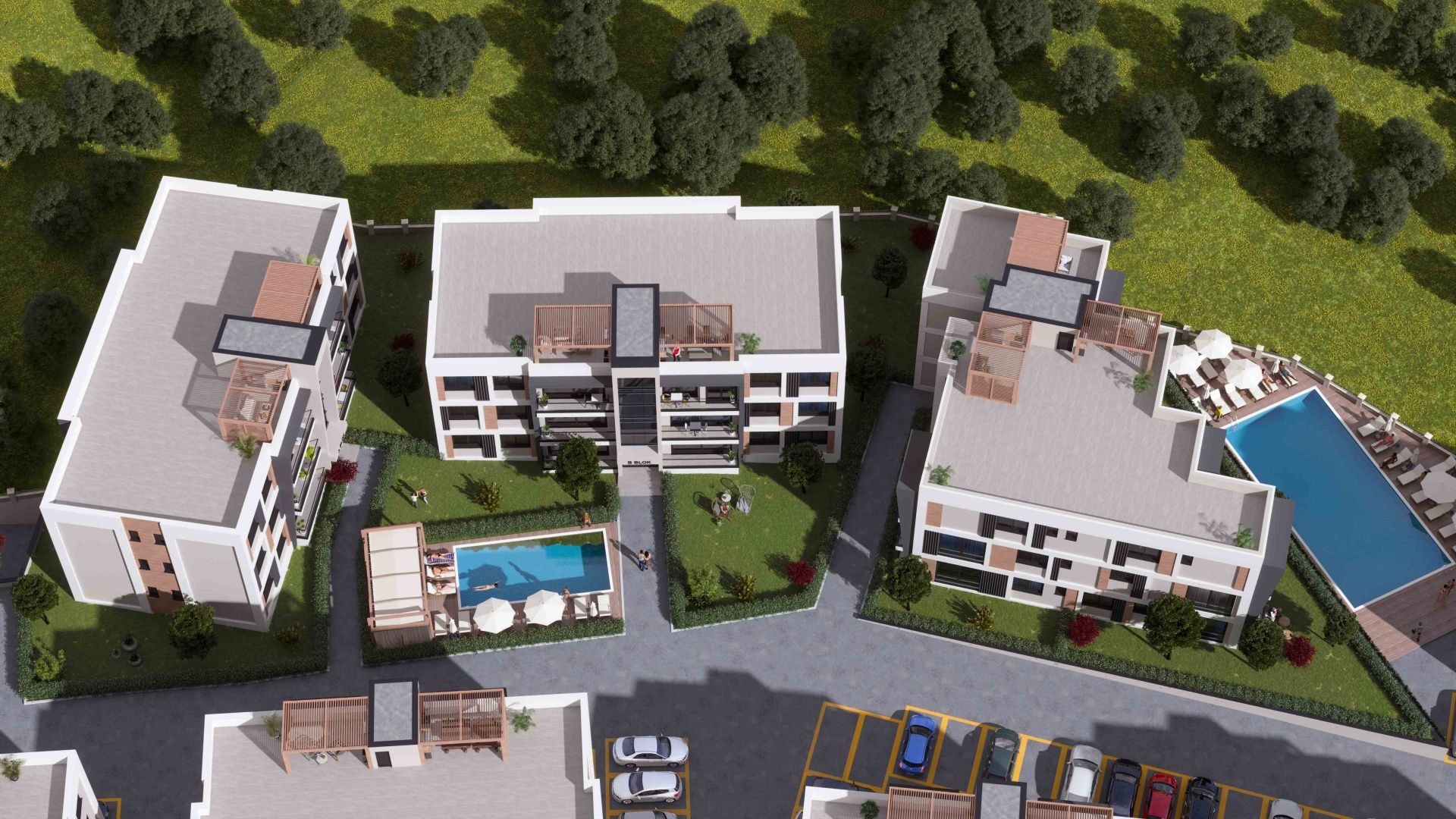4-комнатные апартаменты 120 м² с террасой на крыше  — фото 30
