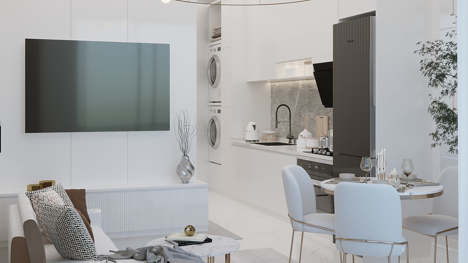 Студия 34 м2 в шикарном комплексе в Газиверене — фото 21