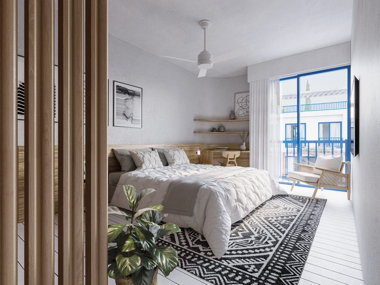 3-комнатный пентхаус 71 м² с террасой на крыше 50 м² в Лапте — фото 5