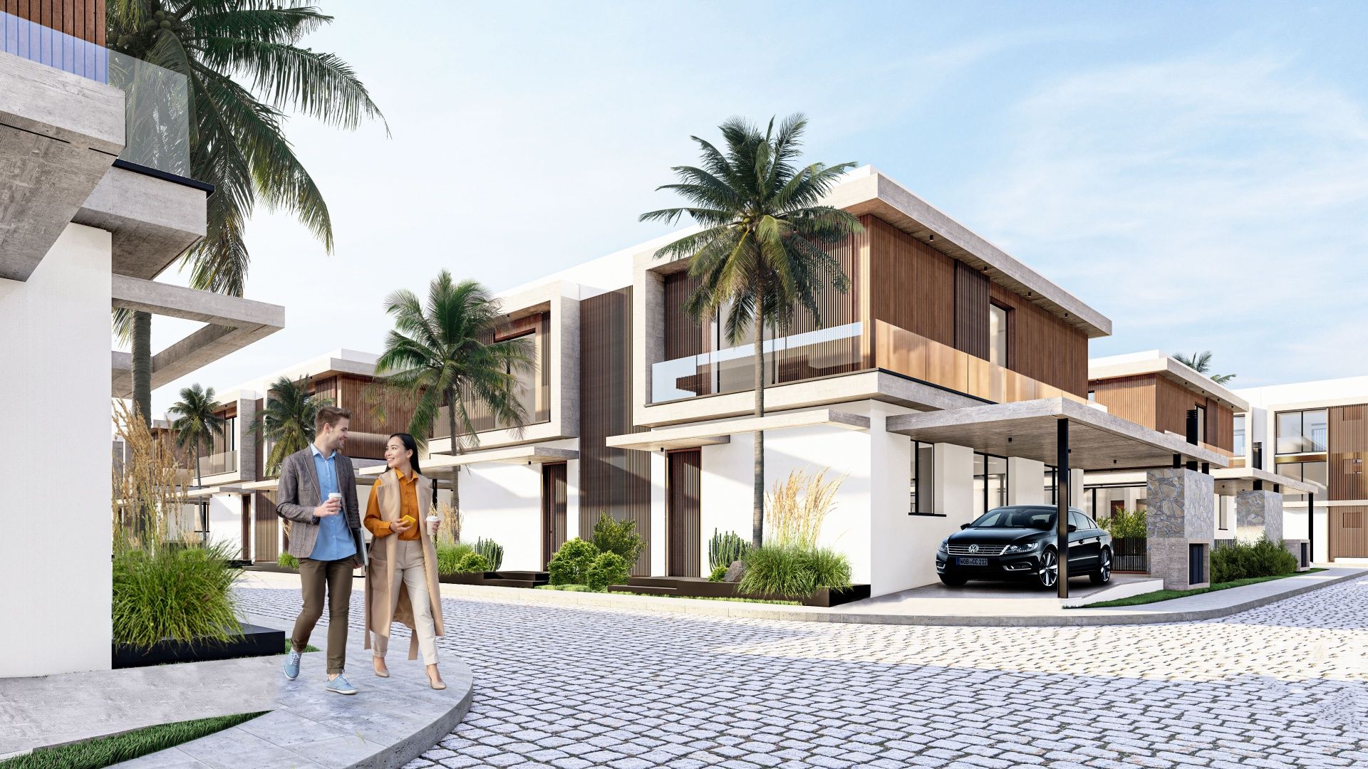3-комнатные апартаменты loft 104 м² с балконом 9 м² в Енибогазичи