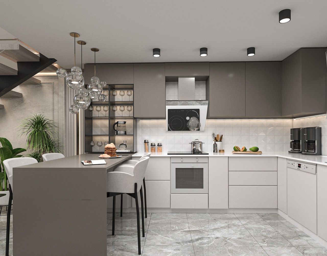 Квартира 1+1 Loft 63 м² с террасой 10 м² и садом 22 м² в Татлысу — фото 32