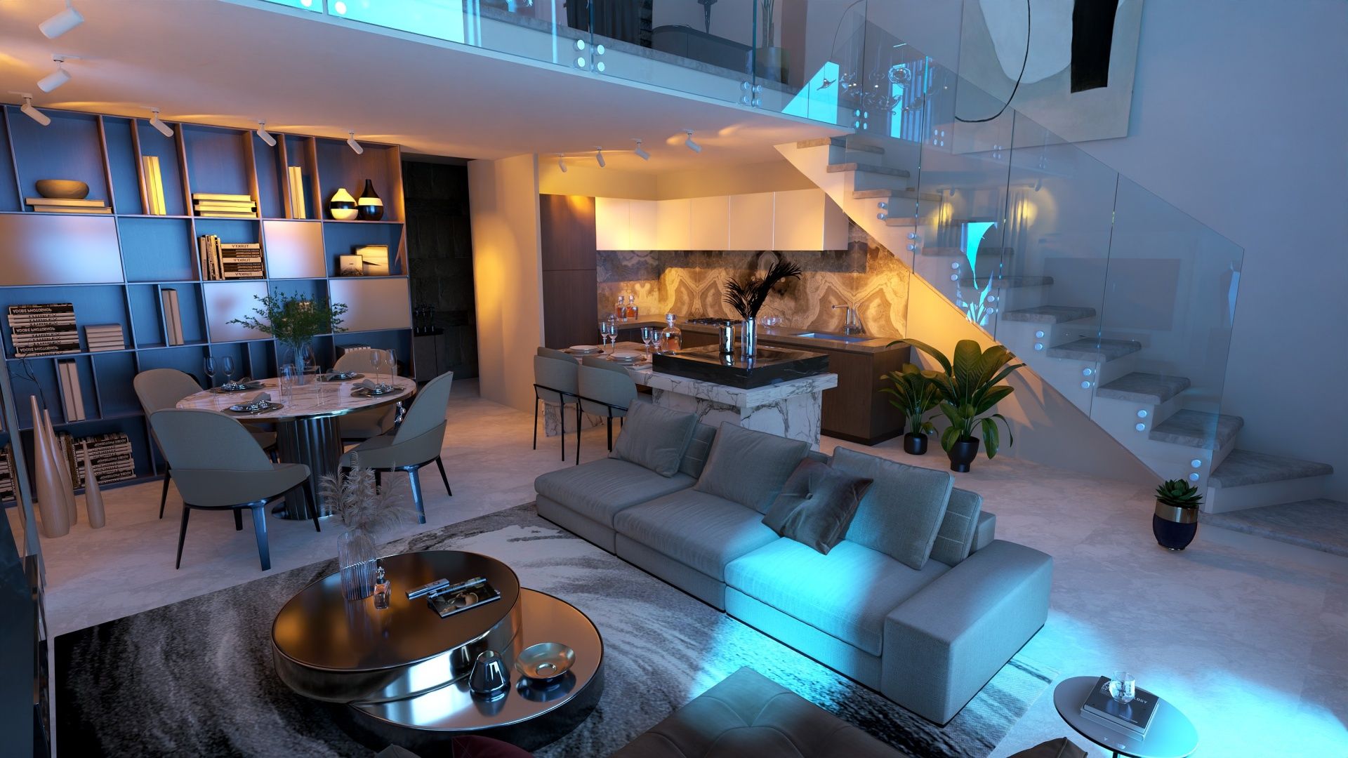 4-комнатный пентхаус loft 150м² с собственным участком в 5 минутах от пляжа — фото 35
